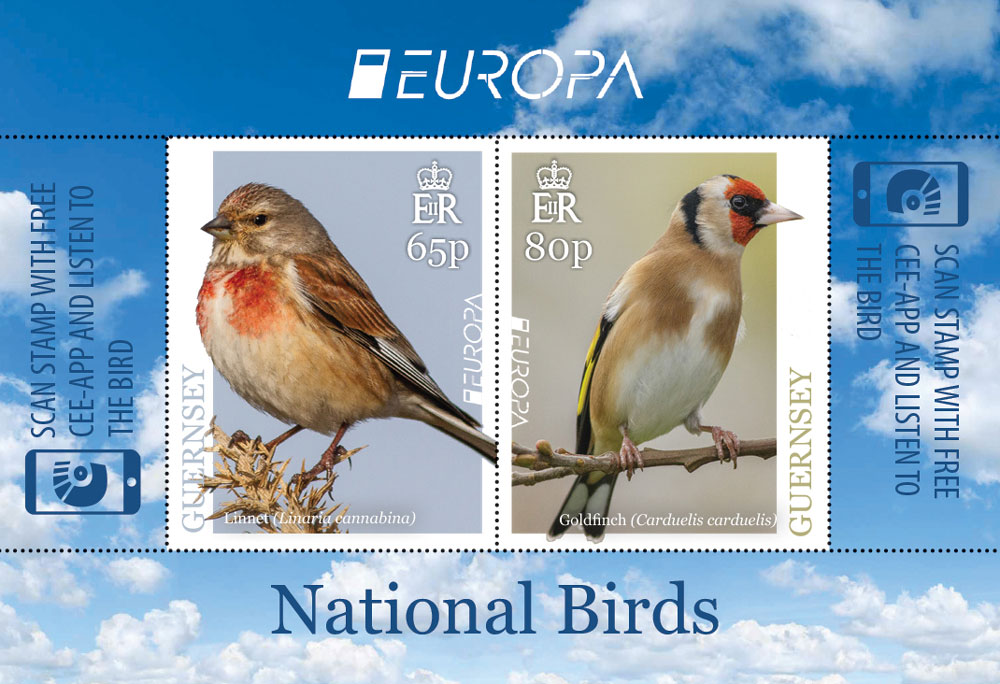 Europa Sheet (65p and 80p)